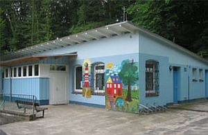 Foto Spielhaus Aussenmuehle Foto Spielhaus Aussenmuehle